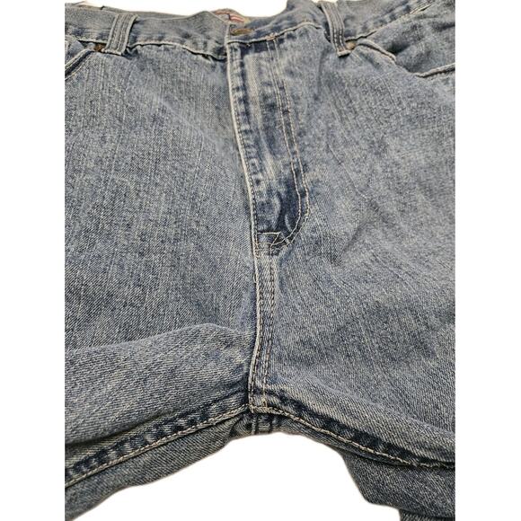 Phat Farm Jeans Men's 38x32 Regular Fit Straight Blue Denim Pants Y2K Hip Hop - Picture 8 of 10